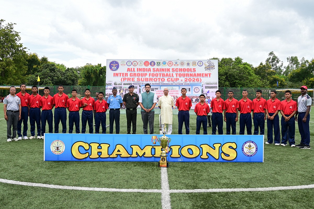 All India Sainik Schools Inter Group Football Tournament 2026